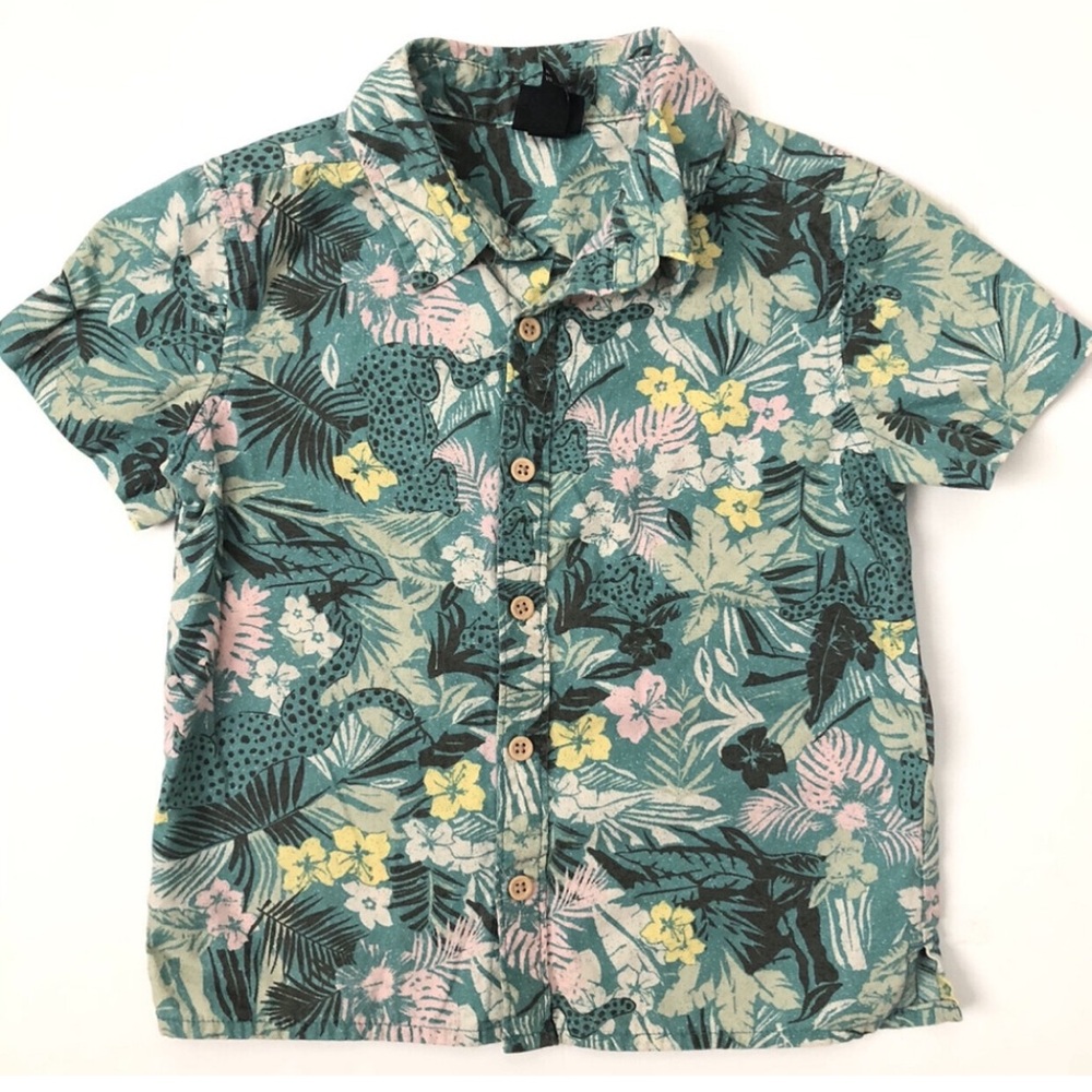 Art classs Hawaiian cotton shirt